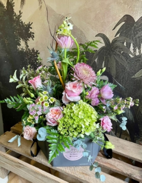 Pastel arrangement