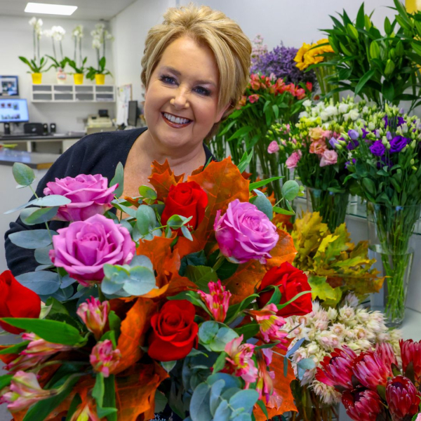 Florist choice hand-tied