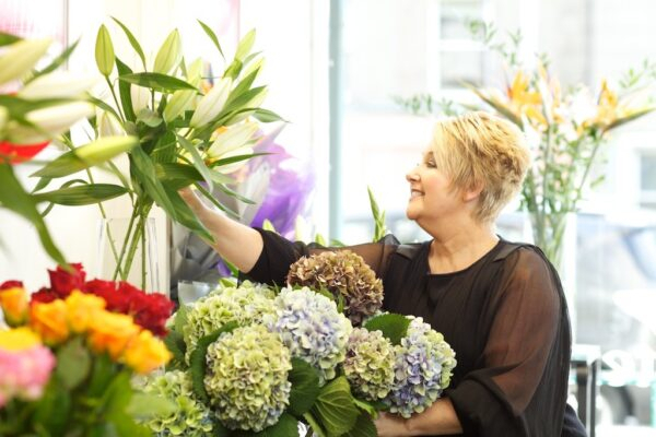 Florist choice hand-tied