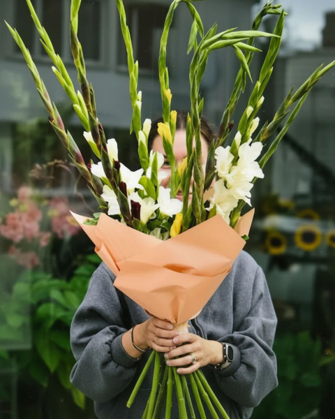 Gladioli bouquet