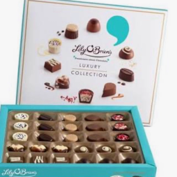 Lily o brien chocolates-add on product only